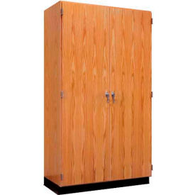 Diversified Woodcrafts, Inc. 353-4822K Diversified Spaces Wood Storage Cabinet - 48"W x 22"D x 84"H image.