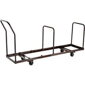Global Industrial 277431 Interion® Chair Cart for Folding Chairs - Vertical Stack - 35 Chair Capacity image.