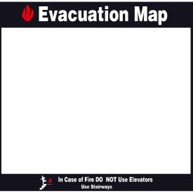National Marker Company EMH4 Evacuation Map Holder image.