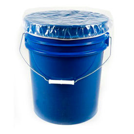 Global Industrial 986349 Global Industrial™ 5 Gallon Pail Elastic Dust Cover 4 mil 100 per Case image.