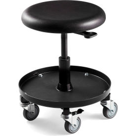 Bevco Scooter Stool with Tool Tray - Polyurethane - Black