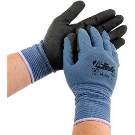 Pip Industries 34-500/XL PIP G-Tek® Nitrile MicroSurface Nylon Grip Gloves, 12 Pairs/DZ, X-Large image.