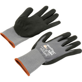 Pip Industries 34-874/L PIP MaxiFlex® Ultimate® Nitrile Coated Knit Nylon Gloves, Large, 12 Pairs image.