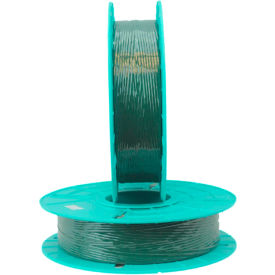 Ben Clements And Sons, Inc. 03-2500 -GREEN Tach-It Paper/Plastic Standard Twist Tie Ribbons, 2500L x 5/32"W, Green image.