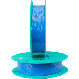 Ben Clements And Sons, Inc. 03-2500 -BLUE Tach-It Paper/Plastic Standard Twist Tie Ribbons, 2500L x 5/32"W, Blue image.