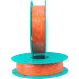 Ben Clements And Sons, Inc. 03-2500 -ORANGE Tach-It Paper/Plastic Standard Twist Tie Ribbons, 2500L x 5/32"W, Orange image.