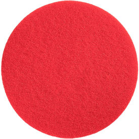 HRUBY Orbital Systems MS1064 MotorScrubber Spray Buffing Pad, Red, 10/Case image.