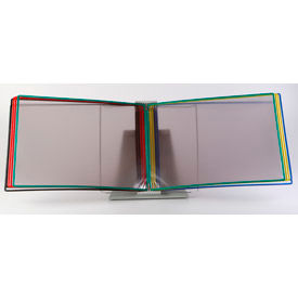 Tarifold Inc D291B Tarifold® Desk Unit B Size Drawing Pockets 12.75 x 18.5, 10 Pockets Assorted Colors image.