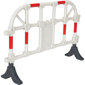 Vestil Manufacturing PHR-W Plastic Handrail Barriers, White image.