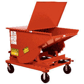 Modern Equipment (MECO) CK620SS 6 x 2 Steel Caster Kit for MECO Omaha Self Dumping Hoppers image.