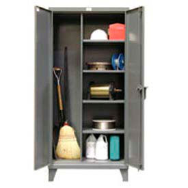 Strong Hold Products 46-BC-244  Strong Hold® Heavy Duty Maintenance Storage Cabinet 46-BC-244 - 48x24x78 image.