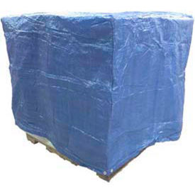 Harpster Of Philipsburg B4x5x4-PC Harpster of Philipsburg 5 Sided Pallet Covers, 48"W x 60"D x 48"H, Blue, 5/Roll image.