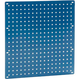 Global Industrial 796623BL Global Industrial™ Heavy Duty Steel Pegboard 18" x 19" Blue image.