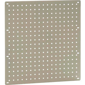 Global Industrial 796623TN Global Industrial™ Heavy Duty Steel Pegboard 18" x 19" Tan image.