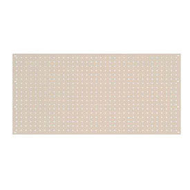 Global Industrial 796624TN Global Industrial™ Heavy Duty Steel Pegboard 36" x 19" Tan image.