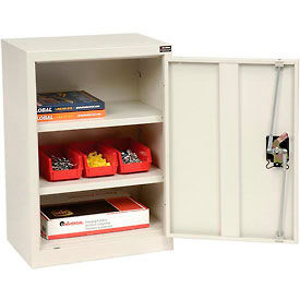 Global Industrial 269875WH Global Industrial™ Wall Storage Cabinet Assembled 18"W x 12"D x 26"H White image.
