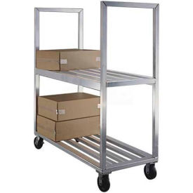 New Age Industrial Corp. 1151****** New Age 1151 Aluminum Box Truck 63 x 27 x 71 2 Shelves image.