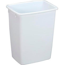 Rubbermaid FG2806TPWHT Rubbermaid® Wastebasket 36 Quart, White image.