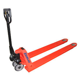 Wesco® Manual Extra-Long Fork Pallet Jack 4400 lb. Capacity 27""W x 78""L Forks
