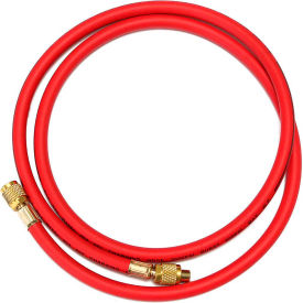 Yellow Jacket® 60"" Red PLUS II™ 1/4"" Hose With Compact Ball Valve End 29660