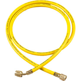 Yellow Jacket® 60"" Yellow PLUS II™ 1/4"" Hose With Compact Ball Valve End 29060