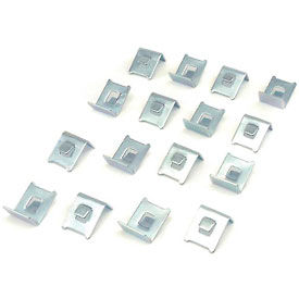 Global Industrial RP9041 Global Industrial™ Replacement Shelf Clip for Cabinets, 16 Per Bag image.