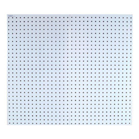 18"W x 36"H White Epoxy, 18 Gauge Steel Square Hole Pegboards w/ Mounting Hardware view 2