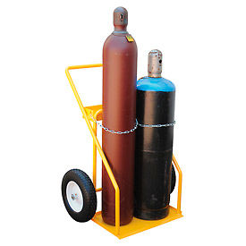 Vestil Manufacturing CYHT-2 Economical Welding Cylinder Cart CYHT-2 2 Cylinder Capacity image.