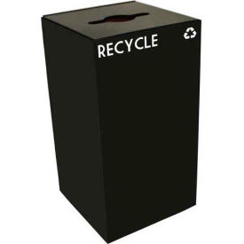 Witt Industries Recycling Can, 28 Gallon, Charcoal