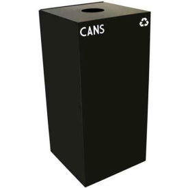 Witt Industries Recycling Can, 32 Gallon, Bottles & Cans, Charcoal