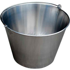 Vestil Manufacturing BKT-SS-500 Stainless Steel Bucket BKT-SS-500 5 Gallon Capacity image.