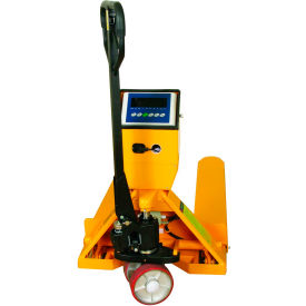 Wesco® Manual Pallet Jack Scale Truck 5000 lb. Capacity 27-1/2""W x 48""L Forks