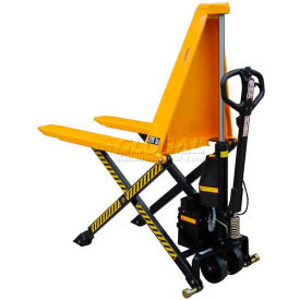 Non-Telescoping Electric High Lift Pallet Truck, 2200 lb. Capacity, 21"W x 45"L Forks view 2