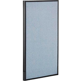 Global Industrial 277660BL Interion® Office Partition Panel, 24-1/4"W x 42"H, Blue image.