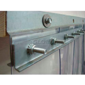 Chase Industries, Inc. E5GHW2829C36 36" 12 ga. Steel Strip Door Mounting Hardware E5GHW2829C36 image.