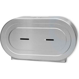 Palmer Fixture Company RD0327-09F Stainless Steel Twin 9" Tissue Dispenser image.
