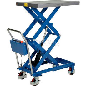 Vestil Manufacturing CART-400-D-LA Linear Actuated Elevating Cart CART-400-D-LA 15" to 51" Lift 400 Lb. Capacity image.
