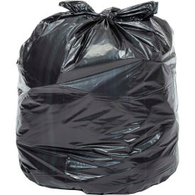 Global Industrial 261761 Global Industrial™ Heavy Duty Black Trash Bags - 30 to 33 Gal, 1.0 Mil, 100 Bags/Case image.