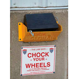 Vestil Manufacturing WC-H Wheel Chock Holder WC-H 12-7/8"W x 7-7/16"D x 6-7/16"H image.