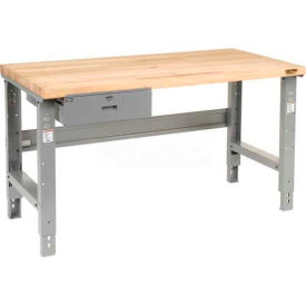 Global Industrial Workbench w/ Shop Top Square Edge & Drawer, 96 Global Industrial Workbench w/ Shop Top Square Edge & Drawer, 96