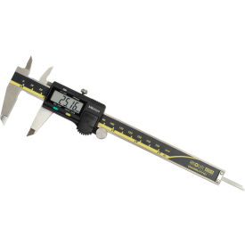 Mitutoyo America Corporation 500-196-30CAL Mitutoyo 500-196-30CAL Digimatic 0-6/150MM Stainless Digital Caliper W/ Long Form Calibration image.