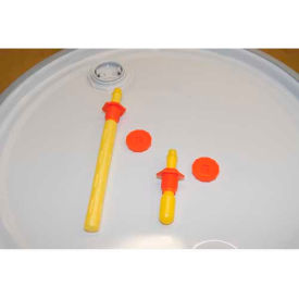 Wesco Vertical Polyethylene Plastic Pop-Up Drum Gauge 272217 - 11