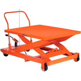 PrestoLifts™ Portable Manual Scissor Lift XP36-10 1000 Lb. Cap. 24x48 