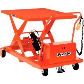 Portable Electric Scissor Lift 1500 Lb. Cap. 24x36 view 2