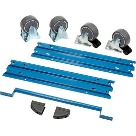 Global Industrial 493324 Global Industrial™ Handle and Wheel Kit for Modular Drawer Cabinet 30"Wx27"D image.