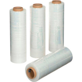 Global Industrial 412546 Global Industrial™ Stretch Wrap, Cast, 80 Gauge, 18"Wx1500L, Clear image.