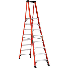 Louisville Ladder1 FXP1808HD Louisville 8 Type 1AA Fiberglass Pro Platform Step Ladder - FXP1808HD image.
