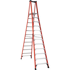 Louisville Ladder1 FXP1810HD Louisville 10 Type 1AA Fiberglass Pro Platform Step Ladder - FXP1810HD image.