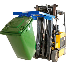 Vestil Manufacturing TCD-FM-E Forklift Mounted Trash Can Dumper TCD-FM-E 500 Lb. Cap. image.