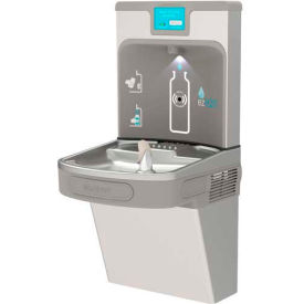 Elkay Mfg. Co. LZS8WSSP Elkay EZH2O Enhanced Wall Mounted Water Bottle Refilling Station, Filtered, Stainless Steel image.